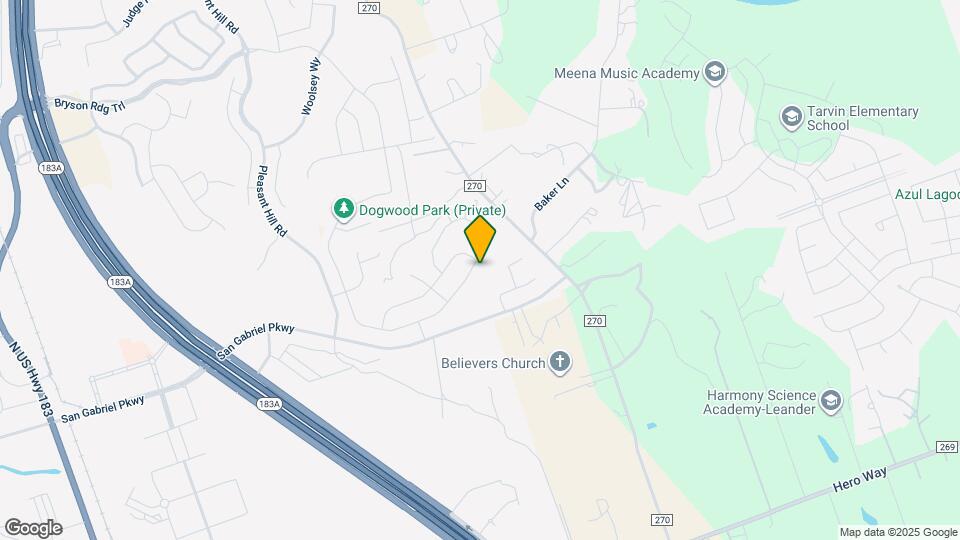 1212 Mallow Rd Map and Location Details