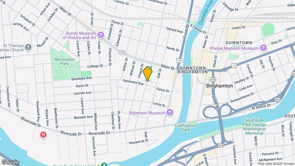 14 Seminary Ave, Unit 1 Map and Location Details