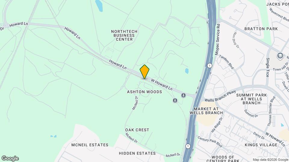 13804 Ashton Woods Cir Mapa y Detalles de la Ubicación