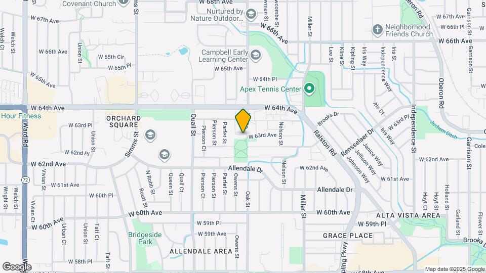 10810 W 63rd Ave, Unit D Map and Location Details