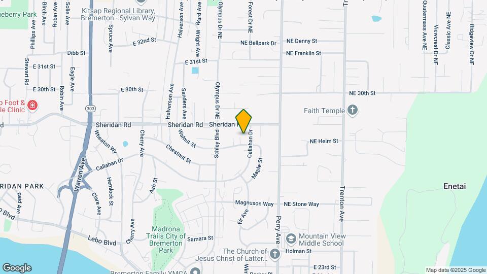 2822 Walnut Ct Map and Location Details