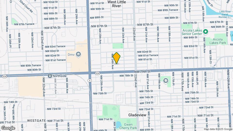 2370 NW 80th St Mapa y Detalles de la Ubicación