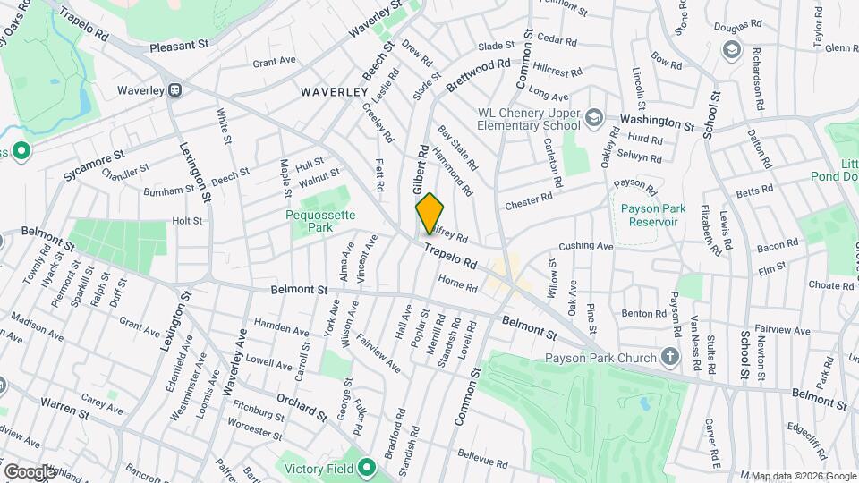 199 Trapelo Rd, Unit 2 Map and Location Details