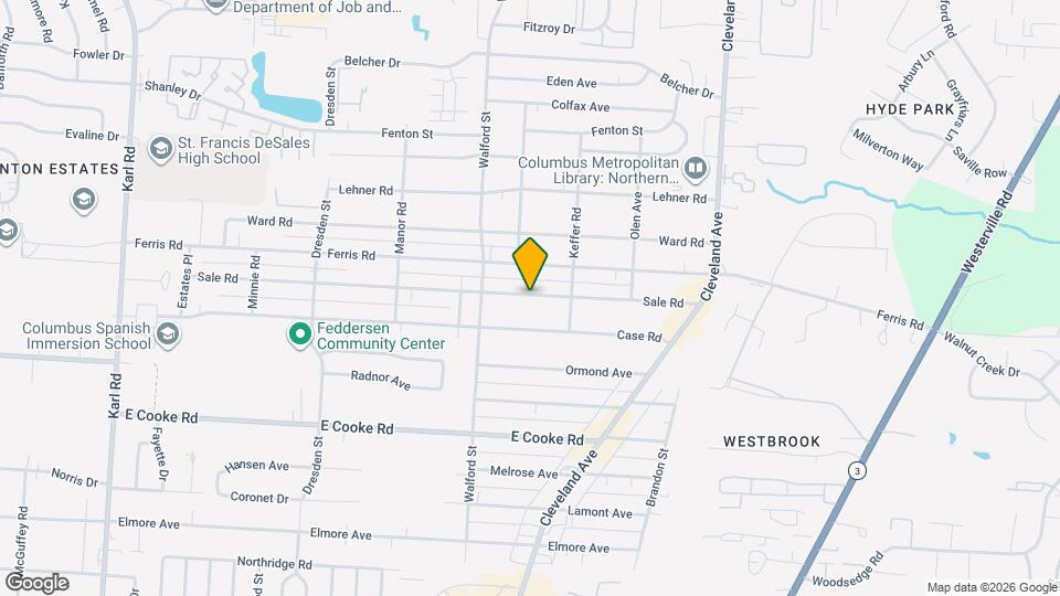 2065 Sale Rd Map and Location Details