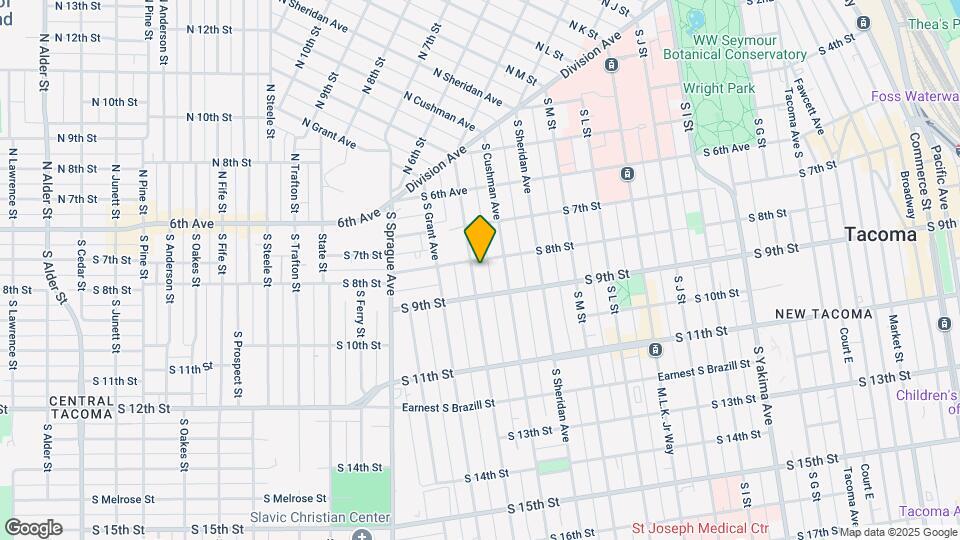 805 S Ainsworth Rd Map and Location Details
