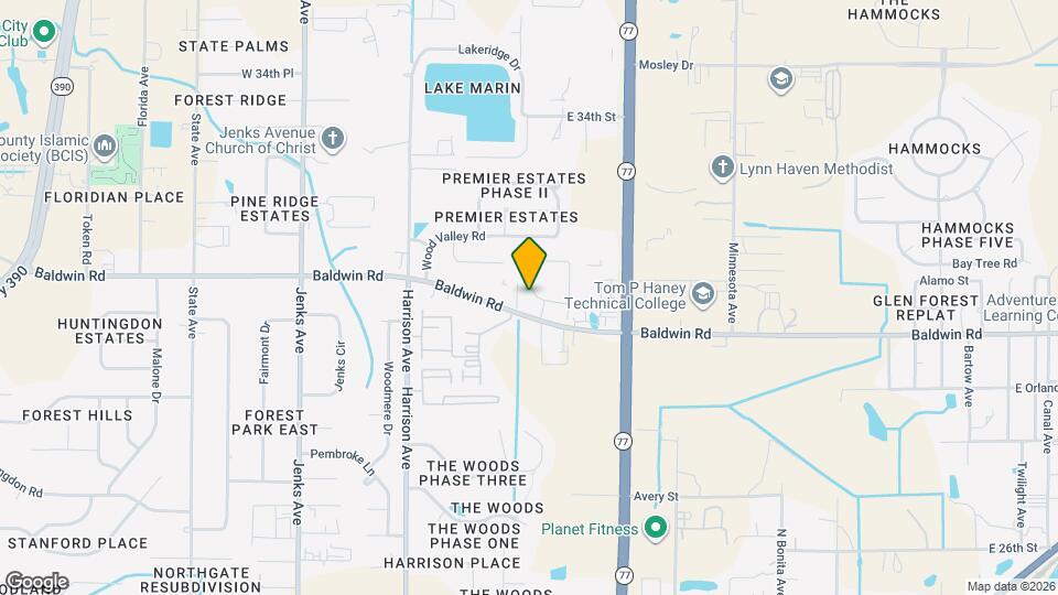 307 Baldwin Rowe Cir Map and Location Details