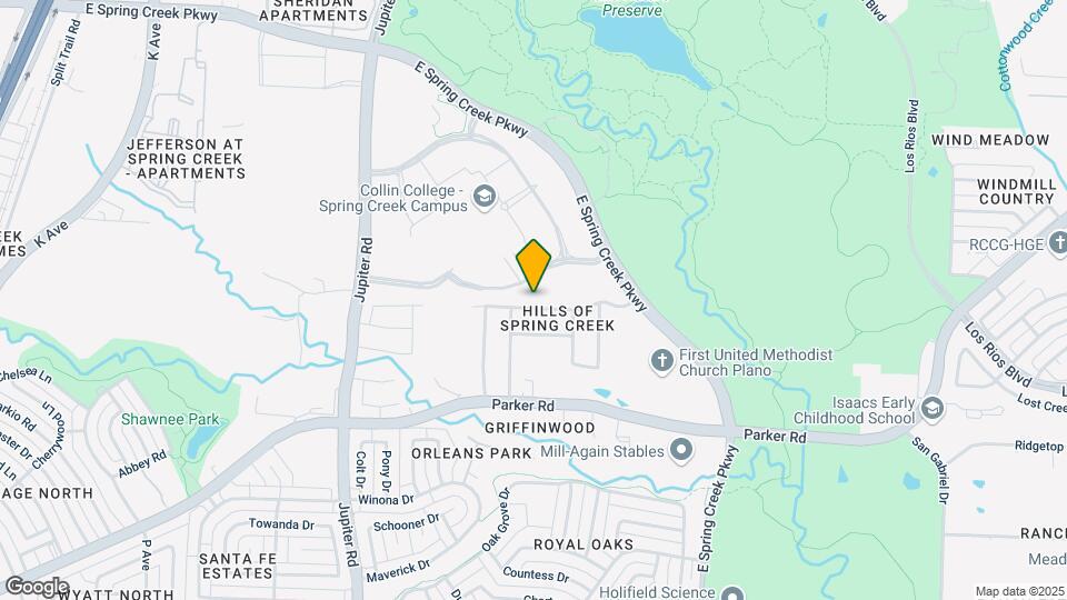 2821 Fieldlark Dr Map and Location Details