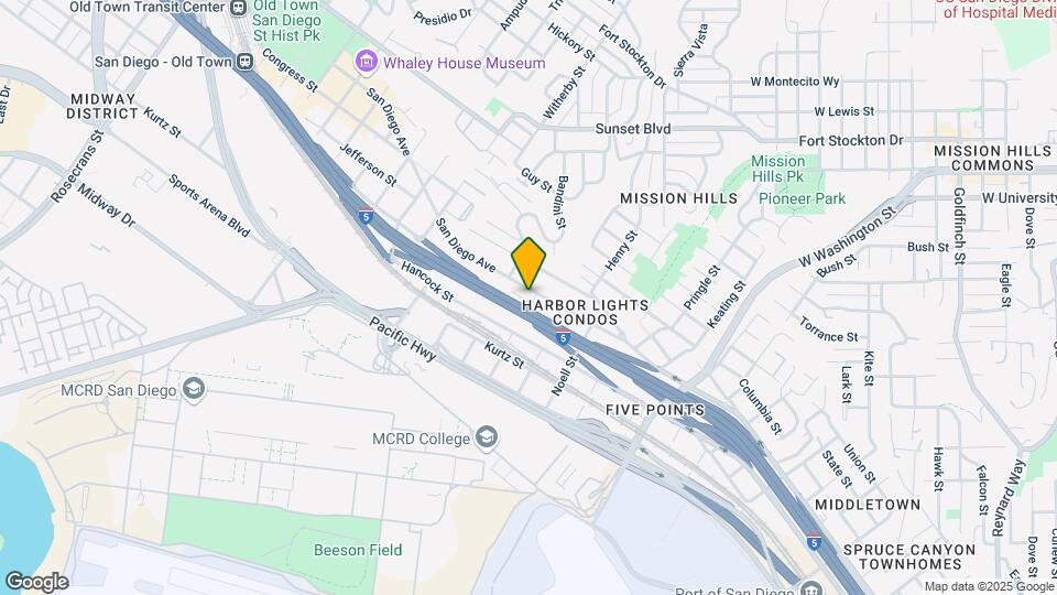 2051 San Diego Ave Map and Location Details