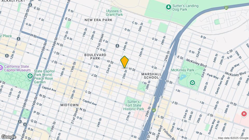 806 25th St Mapa y Detalles de la Ubicación