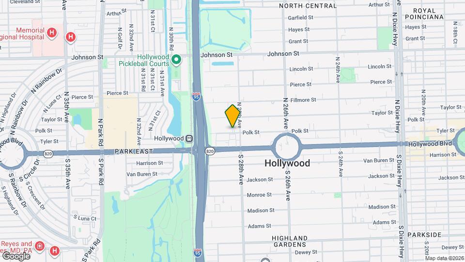 2819 Polk St Map and Location Details