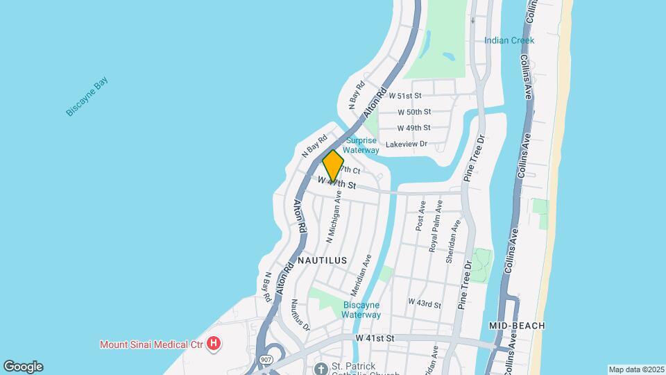 1018 W 47th St Map and Location Details