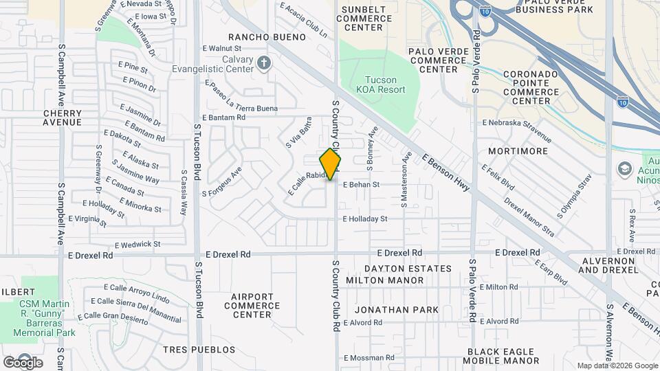 5493 S Via Guayaquil Mapa y Detalles de la Ubicación