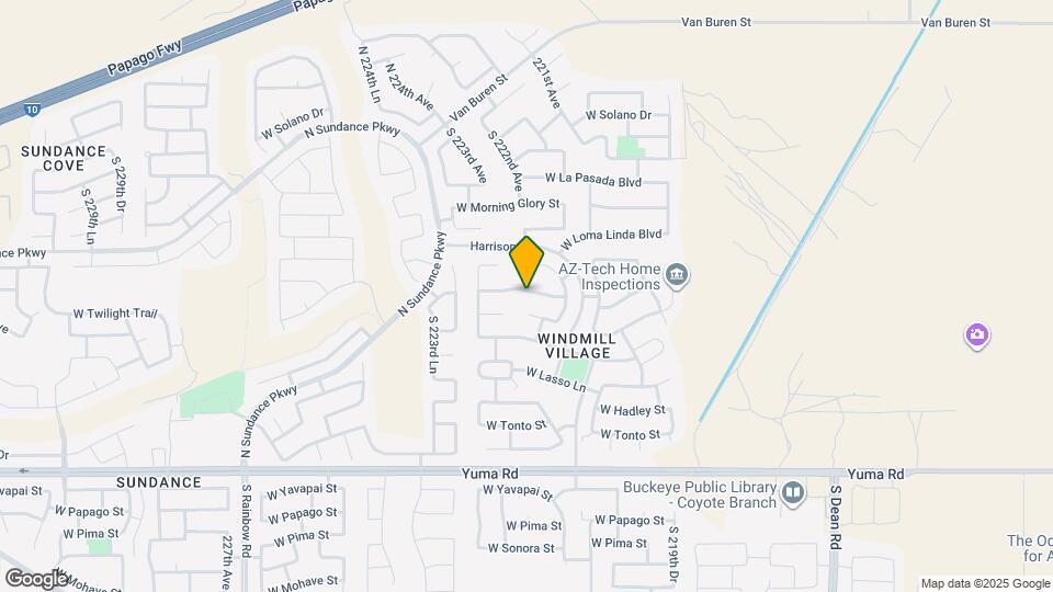 22191 W Shadow Dr Map and Location Details