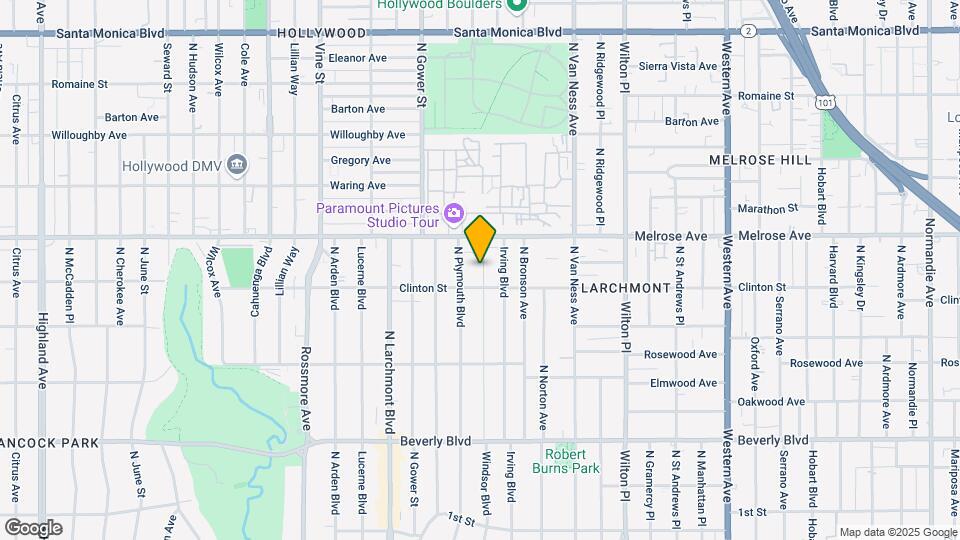 619 N Windsor Blvd Map and Location Details