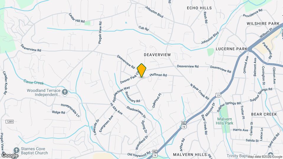 62 Huffman Rd Map and Location Details
