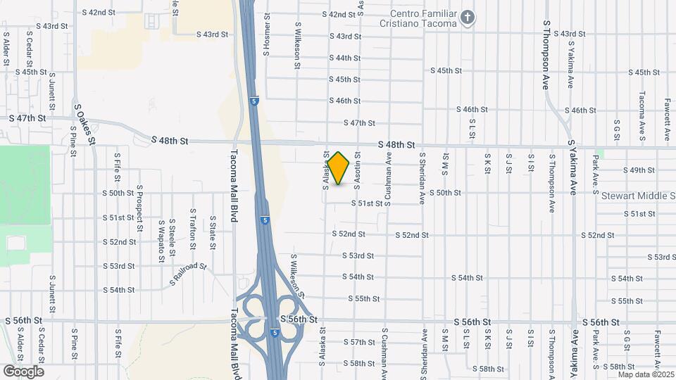 1668 S 50th St Map and Location Details