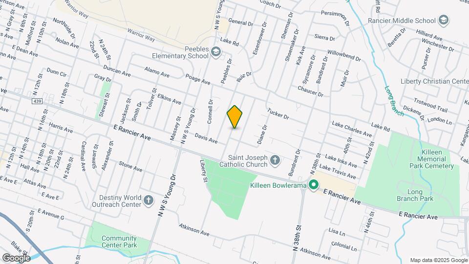 1204 Cedar Dr Map and Location Details