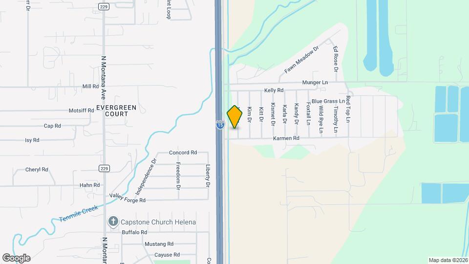 3810 Kiki Dr Map and Location Details