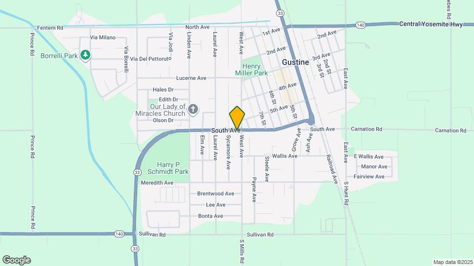 930 South Ave Map and Location Details