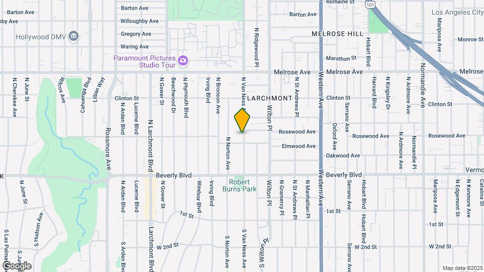 417 Van Ness Ave Map and Location Details