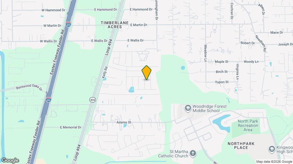 25727 Hazy Elm Ln Map and Location Details