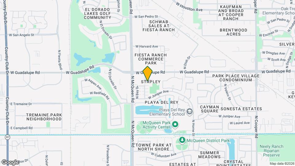 725 N Abalone Ct. Map and Location Details