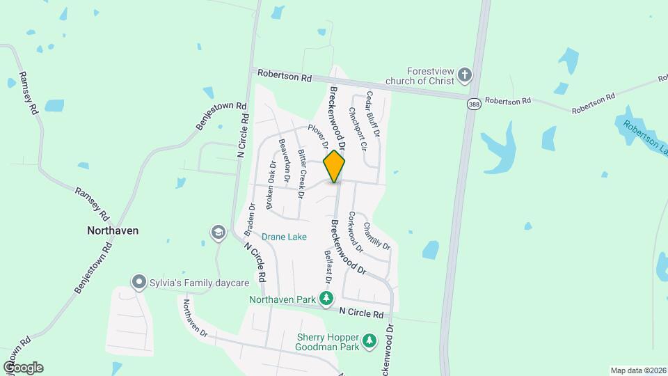 5233 Breckenwood Dr Map and Location Details