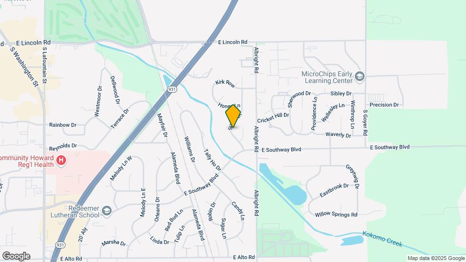 3208 Susan Dr Map and Location Details