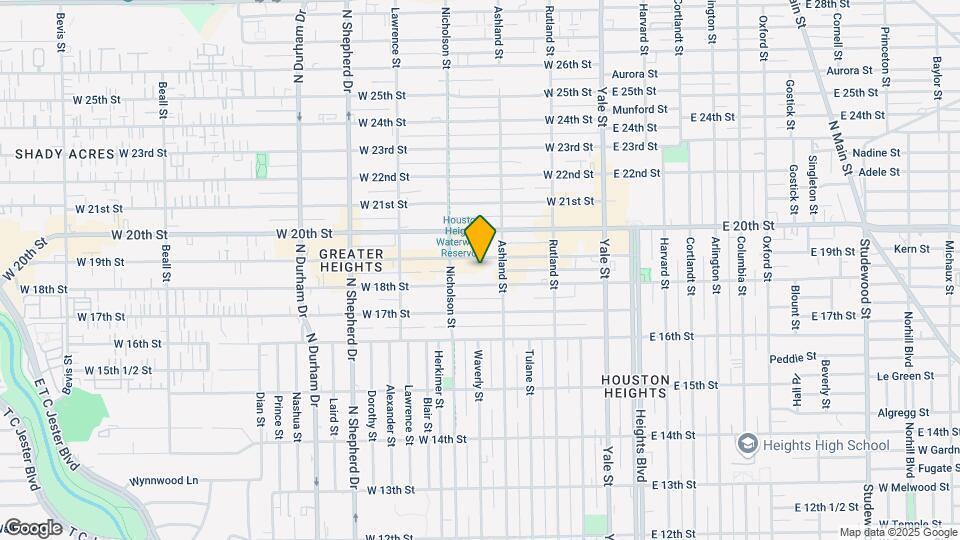426 W 19th St Map and Location Details