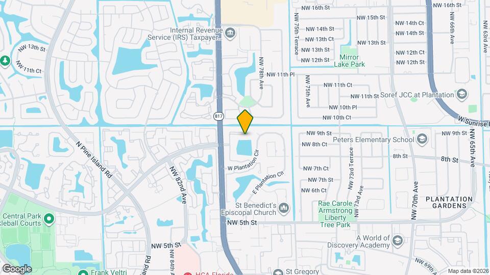 962 NW 79th Terrace Map and Location Details