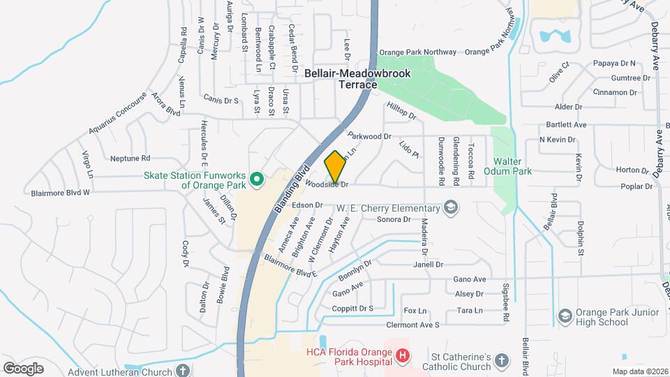 220 Woodside Dr Map and Location Details