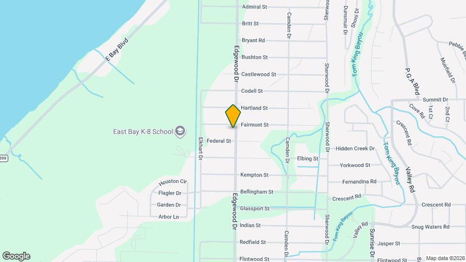 2601 Edgewood Dr Mapa y Detalles de la Ubicación