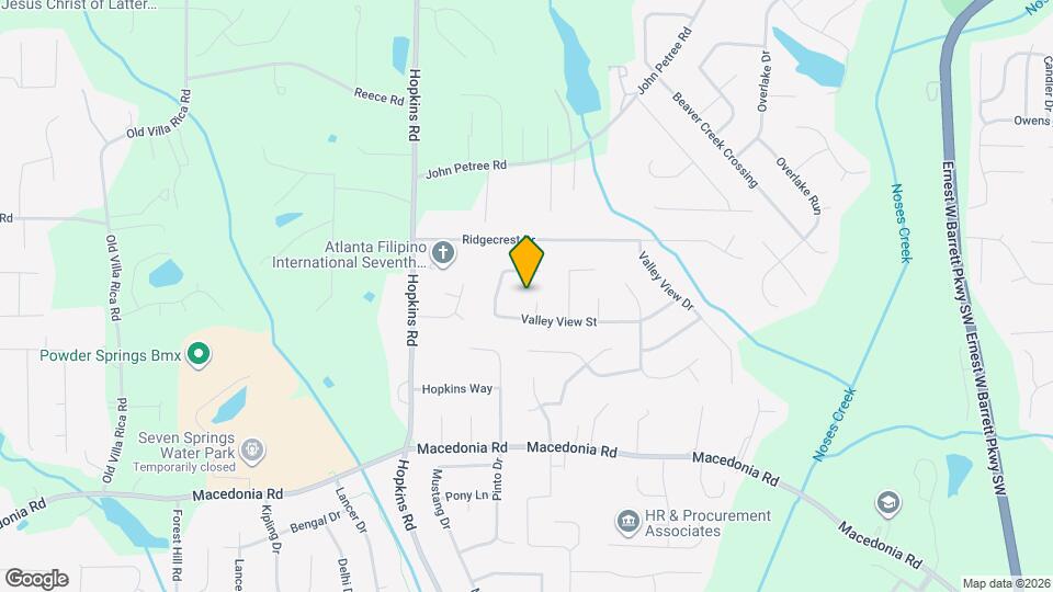 2984 Forest Ridge Ct Map and Location Details