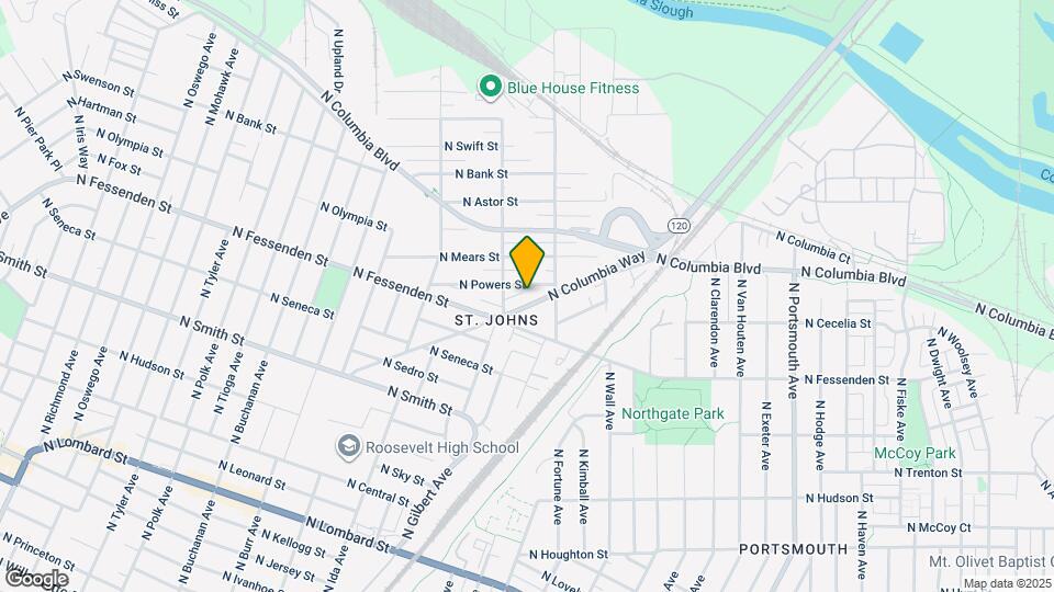 6649 N Columbia Way Map and Location Details