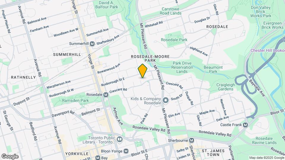 94 Crescent Rd Map and Location Details