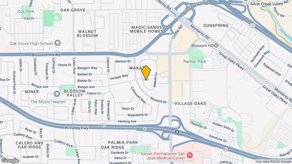 5596 Makati Cir Map and Location Details