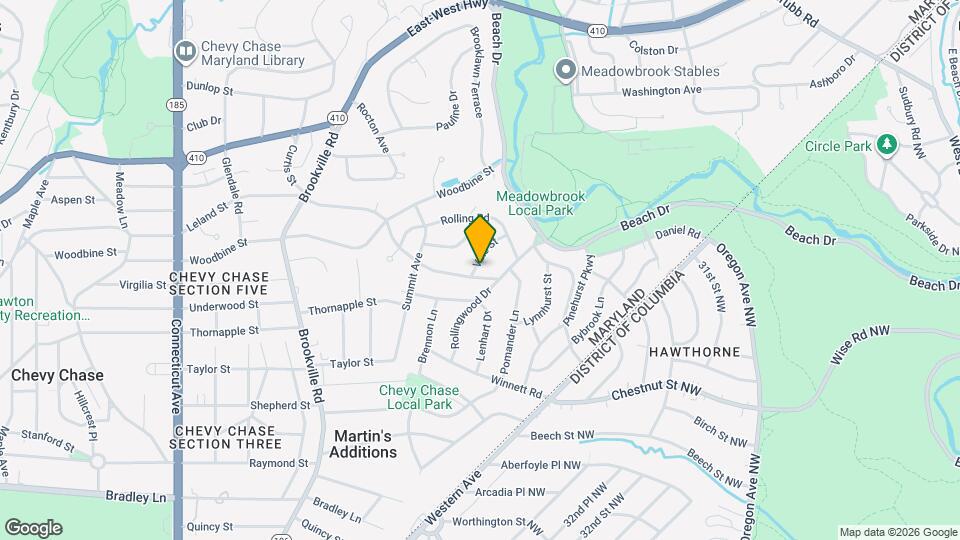 3203 Leland St Map and Location Details