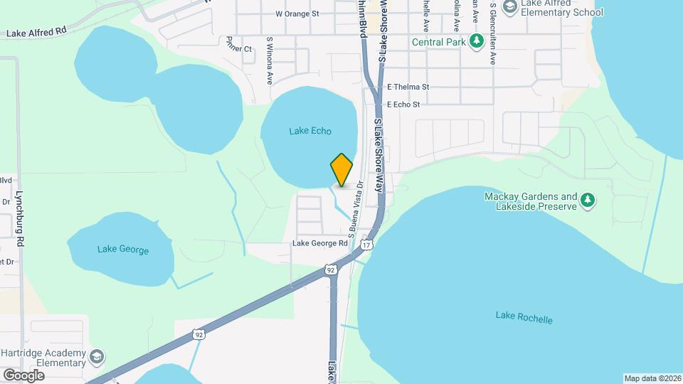 1056 S Buena Vista Dr Map and Location Details