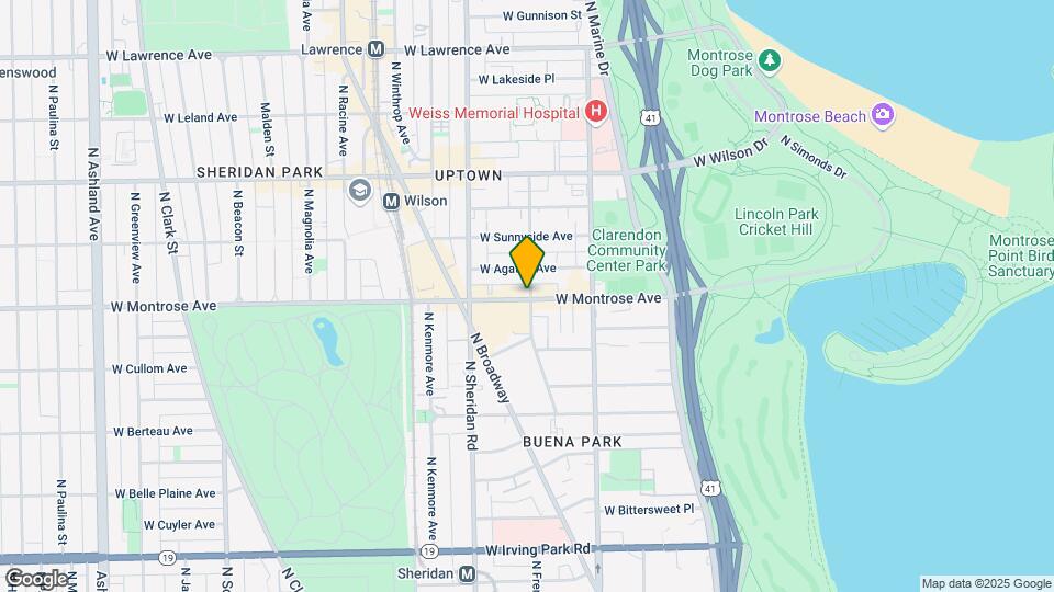 908 W Montrose Ave, Unit 906-3 Map and Location Details