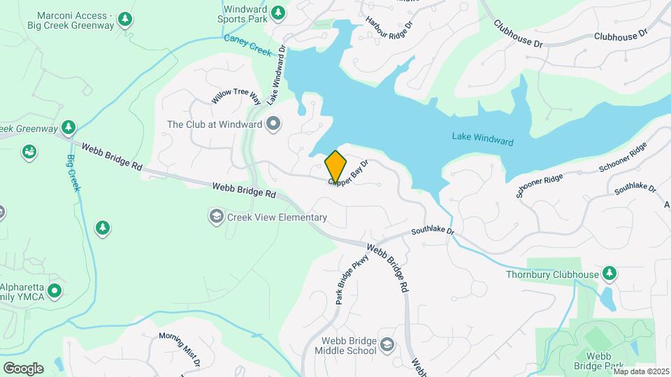 160 Clipper Bay Dr Map and Location Details