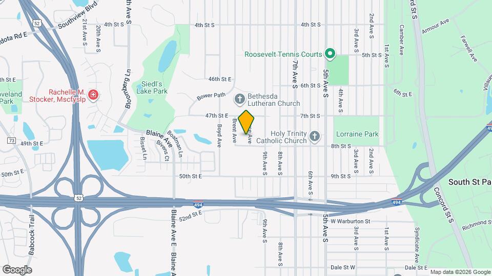 4873 Bryce Ave E Map and Location Details