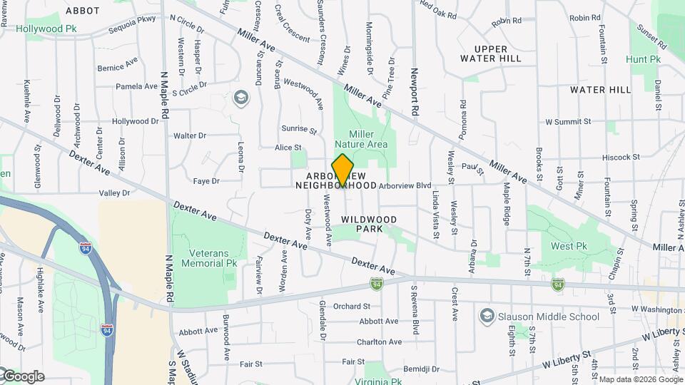 1801 Arborview Blvd Map and Location Details