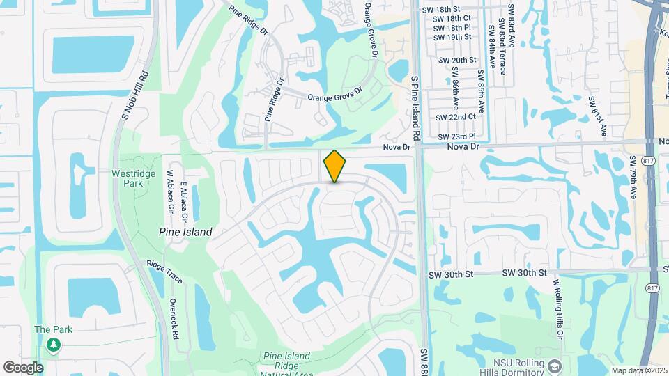 2675 Oak Park Cir Map and Location Details