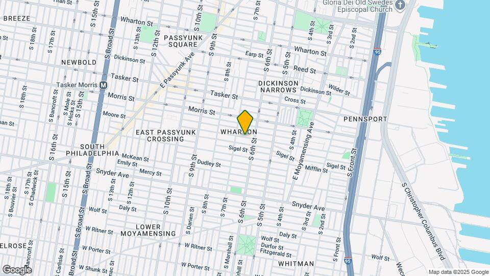 610 Moore St Map and Location Details