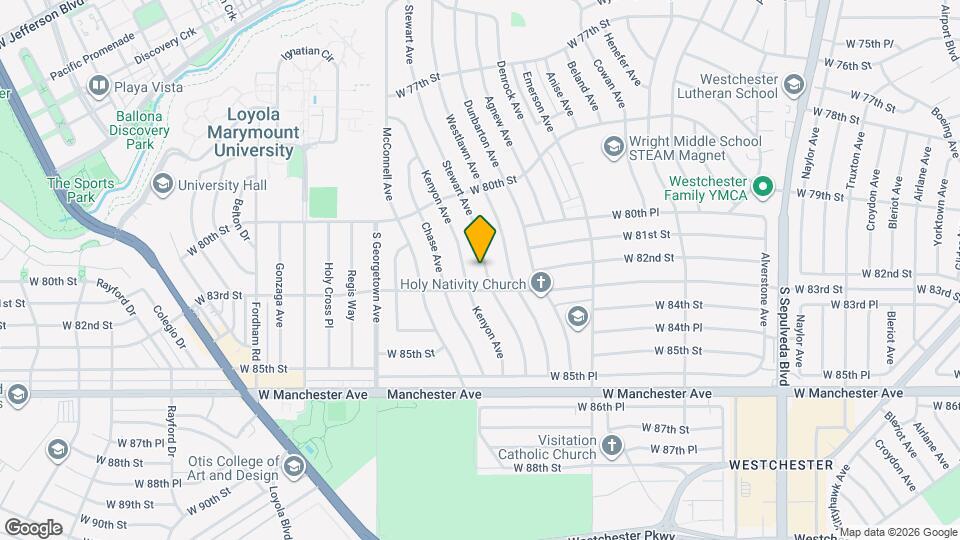 8207 Stewart Ave Map and Location Details