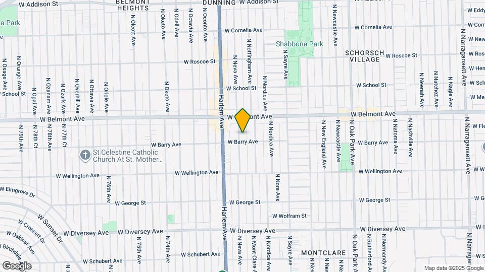 3109 N Neva Ave Mapa y Detalles de la Ubicación