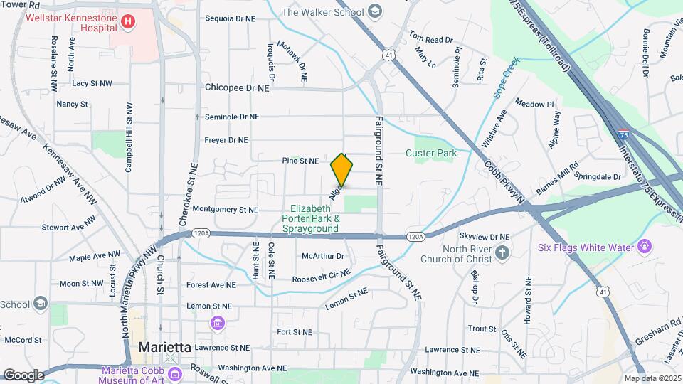 394 Allgood Rd NE Map and Location Details