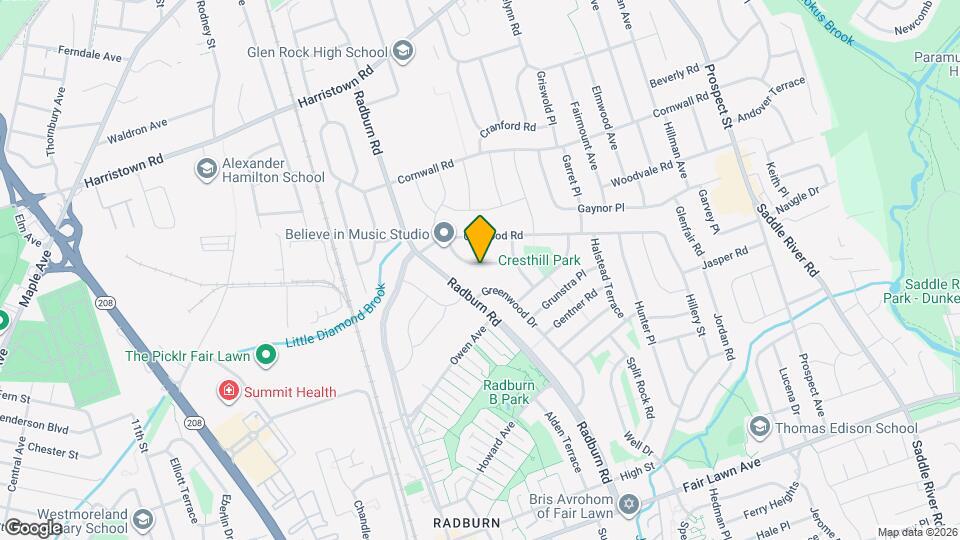 16 Gurney Terrace Map and Location Details