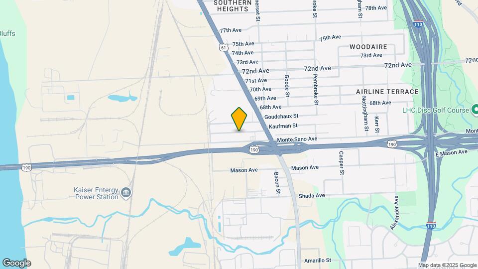 1638 Kaufman St Map and Location Details