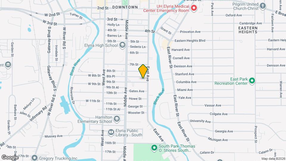 213 9th St Map and Location Details